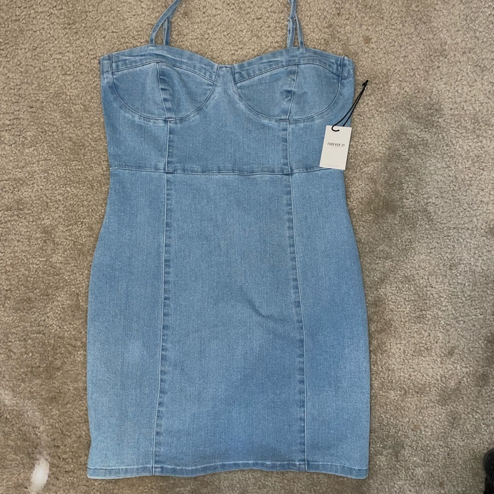 Forever 21 Jean dress, new with tags